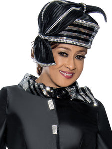 DCC309052 Hat (Black/Silver, Orange/Silver)