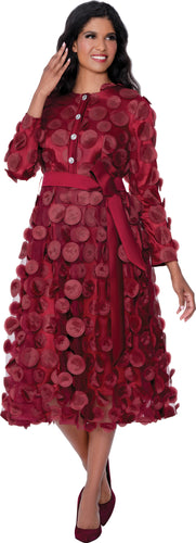 DN100361 (Burgundy, White)