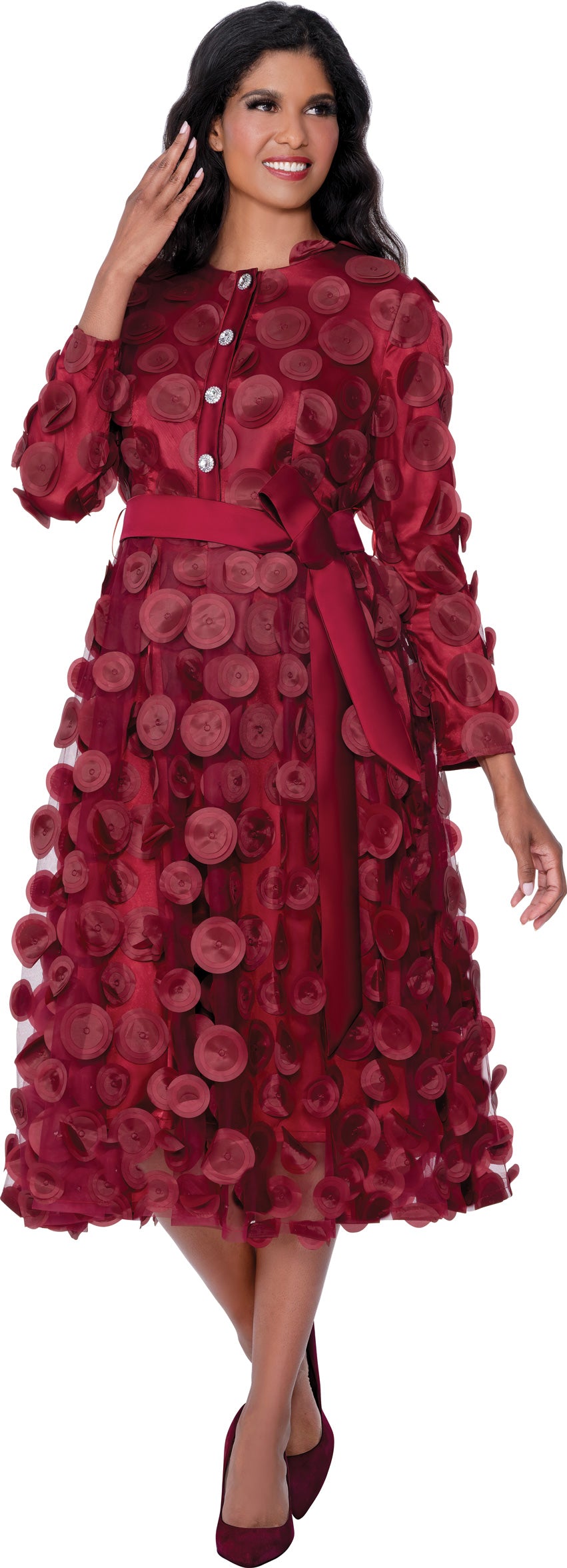 DN100361 (Burgundy, White)