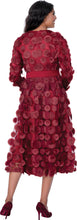 Load image into Gallery viewer, DN100361 (Burgundy, White)