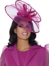 Load image into Gallery viewer, G400503 Hat (Hot Pink, White)