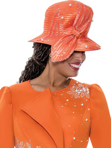 G400712 Hat (Deep Orange, Royal)