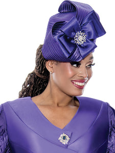 G400812 Hat (Emerald, Purple)