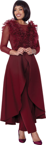 SL600822 (Burgundy, White)