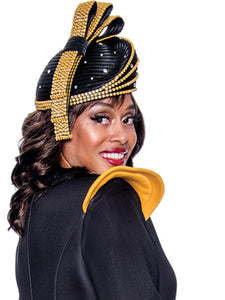 G9222 Hat (Black/Gold, Red/Black)