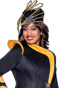 G9222 Hat (Black/Gold, Red/Black)