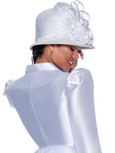 G9432 Hat (Purple, White)